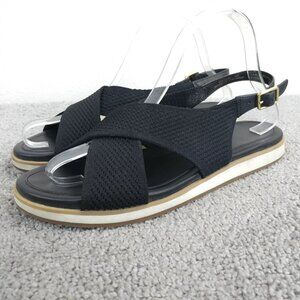 Cole Haan Mikaela Stitchlite Sandals Womens 8 Shoes Slingback Black Grand OS
